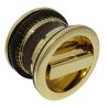 Blokada WC 58mm wpuszczana mosiądzowana mod.1611
