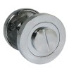 Szyld WC 50mm chrom połysk rozeta łazienkowa t. 5mm