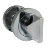 Szyld WC 50mm chrom połysk rozeta łazienkowa t. 5mm