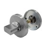 Szyld WC okrągły 53mm Inox t.6mm wskaźnik otw./zam. mod. GAMMA