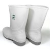 Buty PCV 16411-40 nitryl niski.biał