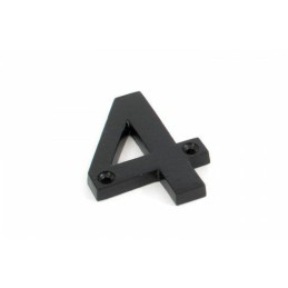 Cyfra "4" 78x8mm czarna