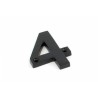 Cyfra "4" 78x8mm czarna