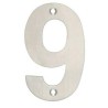 Cyfra "6" 102 mm inox