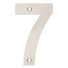 Cyfra "7" 102 mm inox