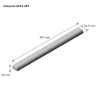 Czerpnia XC13 497 mm kolor antracyt