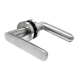 Klamka ATLAS rozeta okrąg 52mm INOX
