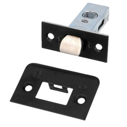 Zamek oszczędnościowy 45mm czarny mod.6 czoło 25x57mm