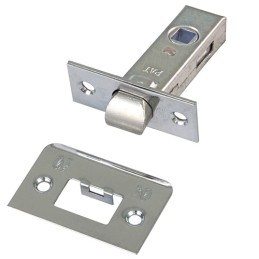Zamek oszczędnościowy 45mm niklowany mod.6 czoło 25x57mm