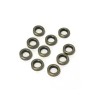 Podkładki do zawiasów 11mm stal złoto antyczne 10szt. mod. 405 - 409C DIS