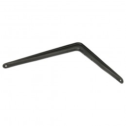 Wspornik półki stalowy czarny 250x200mm mod. 6