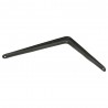 Wspornik półki stalowy czarny 250x200mm mod. 6