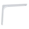 Wspornik półki stalowy biały 150x125mm mod. 2 (8083)