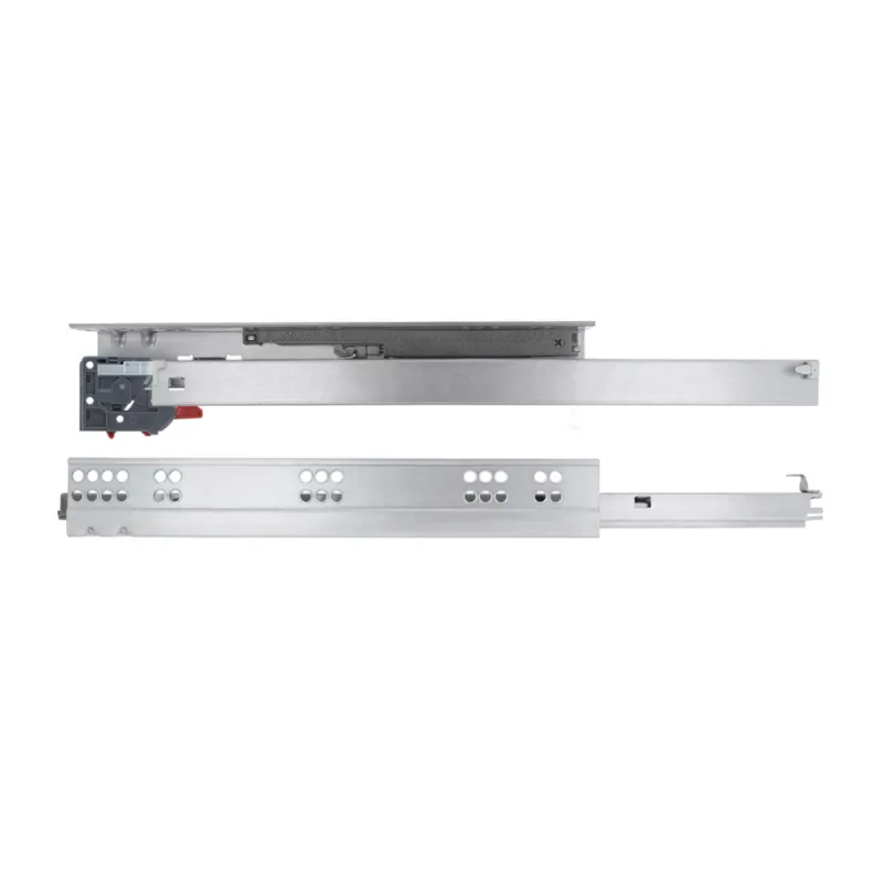 Prowadnice szuflad 300mm cichy domyk pełny wysuw klips mod. 42