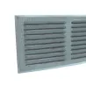 Kratka wentylacyjna czarna 150x300mm z siatką przykręcana mod. 3