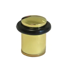 Odbój drzwiowy wys. 30mm złoty / czarny odbojnik podłogowy mod. 201 DIS