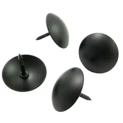 Ćwiek gwóźdź ozdobny okrągły 30mm czarny mod.1 DIS 4szt