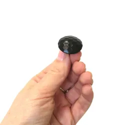 Ćwiek gwóźdź ozdobny okrągły 25mm czarny mod.5