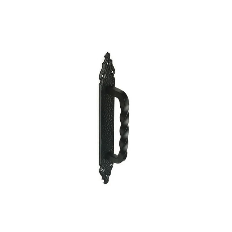 Pochwyt drzwiowy czarny 280x44x1,5mm mod. 102 DIS