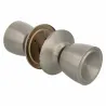 Gałka drzwiowa stała podwójna mod. 607 stal nierdz. inox