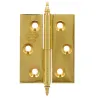 Zawias mosiężny lakierowany 50x40mm PRAWY (pl) mod. 1006