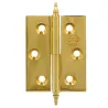 Zawias mosiężny lakierowany 50x40mm LEWY (pl) mod. 1006