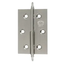Zawias meblowy 60x40mm chrom mat LEWY (pl) mod. 1006