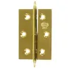 Zawias mosiężny lakierowany 60x40mm LEWY (pl) mod. 1006
