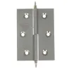 Zawias mosiężny 70x50mm chrom mat PRAWY (pl) mod. 1006