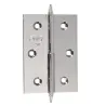 Zawias mosiężny 70x50mm chrom połysk PRAWY (pl) mod. 1006