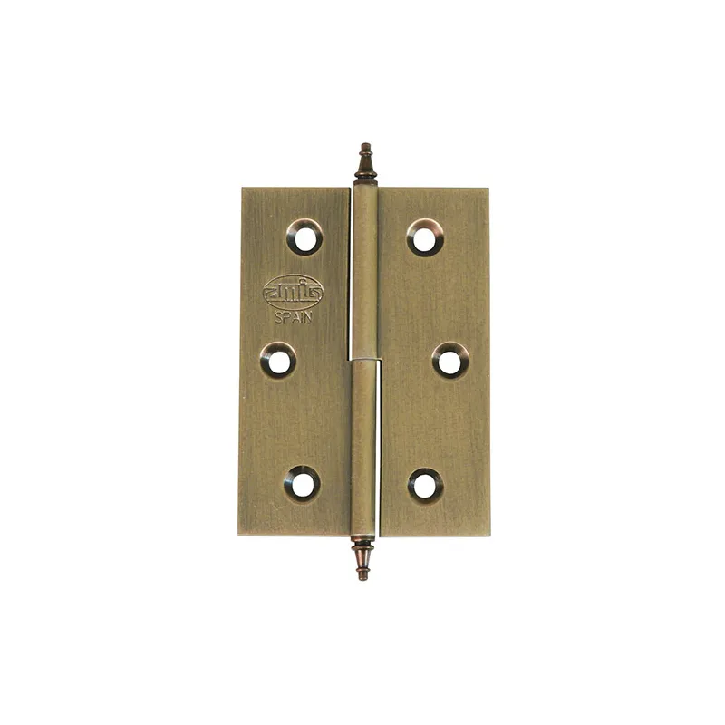 Zawias do drzwi 70x50mm mosiądz złoto antyczne PRAWY (pl) mod. 1006 EAN