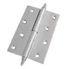 Zawias do drzwi 100x70mm mosiądz chrom połysk rozłączny PRAWY (pl) mod. 1007