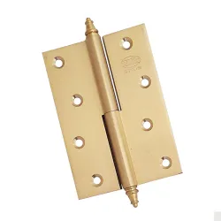 Zawias do drzwi 100x70mm mosiądz mat rozłączny LEWY (pl) mod. 1007