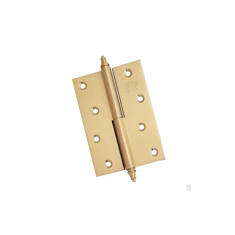 Zawias do drzwi 100x70mm mosiądz mat rozłączny LEWY (pl) mod. 1007
