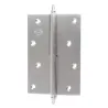 Zawias do drzwi 120x80mm mosiądz chrom mat rozłączny PRAWY (pl) mod. 1007