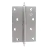 Zawias do drzwi 120x80mm mosiądz chrom mat rozłączny LEWY (pl) mod. 1007