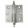 Zawias do drzwi 60x60mm mosiądz chrom mat rozłączny LEWY (pl) mod. 1007