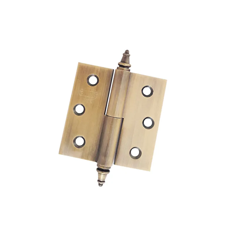Zawias do drzwi 60x60mm mosiądz złoto antyczne rozłączny PRAWY (pl) mod. 1007