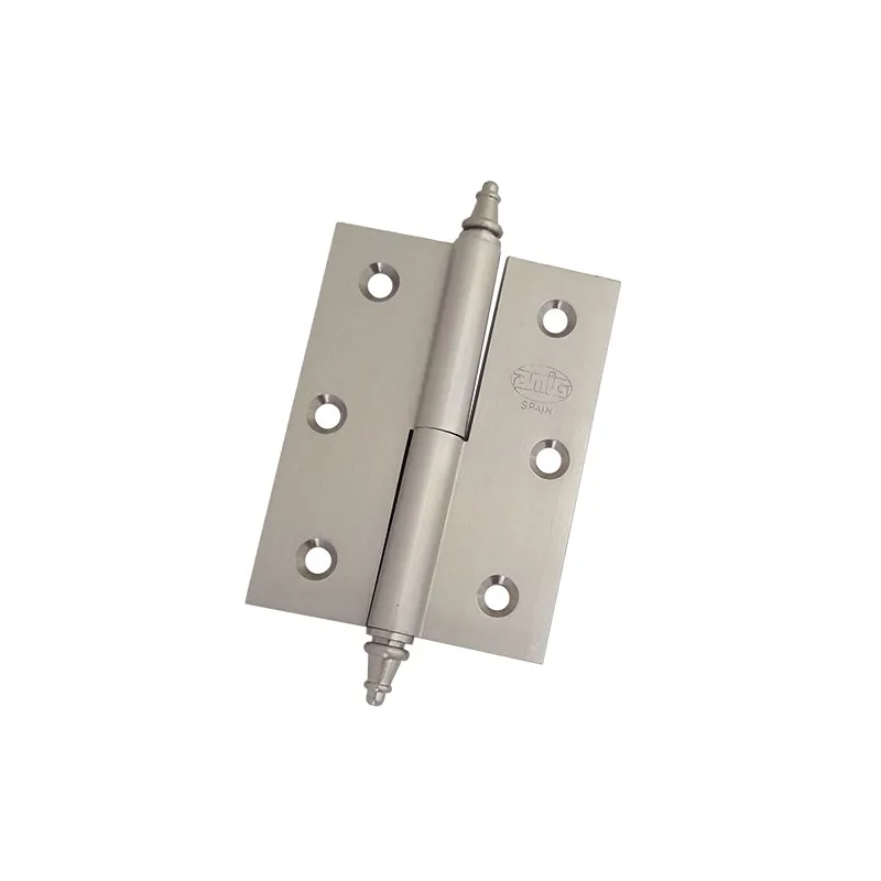 Zawias do drzwi 60x60mm mosiądz chrom mat rozłączny LEWY (pl) mod. 1007