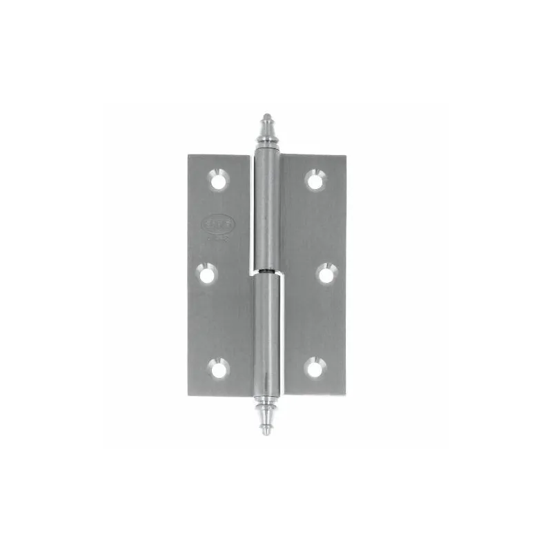 Zawias do drzwi 90x60mm mosiądz chrom mat rozłączny PRAWY (pl) mod. 1007