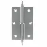 Zawias do drzwi 90x60mm mosiądz chrom mat rozłączny PRAWY (pl) mod. 1007