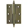 Zawias do drzwi 90x60mm mosiądz złoto antyczne rozłączny PRAWY (pl) mod. 1007