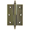 Zawias do drzwi 90x60mm mosiądz złoto antyczne rozłączny LEWY (pl) mod. 1007