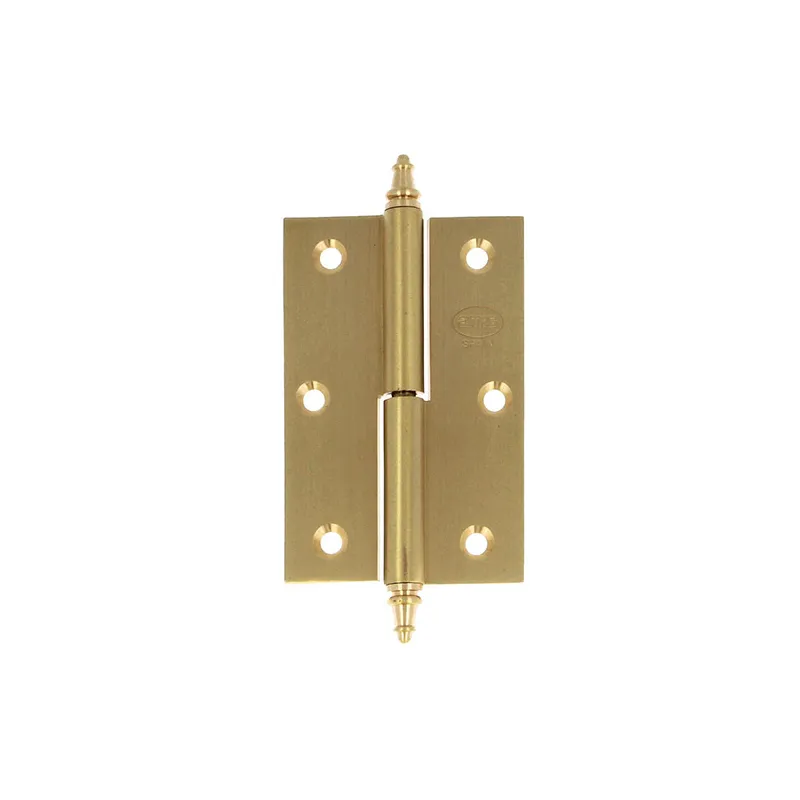 Zawias do drzwi 90x60mm mosiądz satyna rozłączny LEWY (pl) mod. 1007