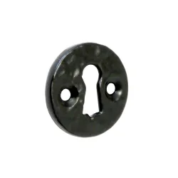 Szyldzik na klucz zwykły okrąg 38mm czarny FF05