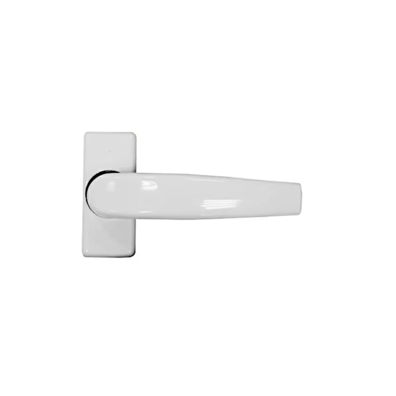 Klamka Delta aluminiowa biała