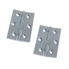 Zawias mosiężny 60x40mm chrom połysk splatany 2szt. mod. 1002 DIS