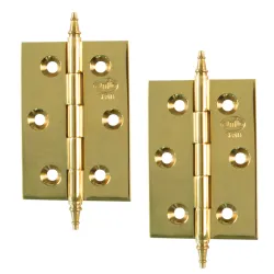 Zawias 1003-60x40 mosiężny lakier. DIS