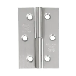 Zawias do drzwi 60x40mm stal nierdzewna INOX rozłączny PRAWY (pl) mod. 2066