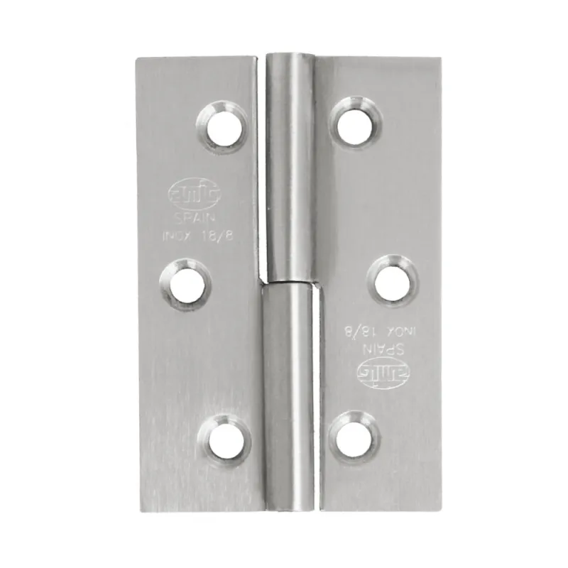 Zawias do drzwi 60x40mm stal nierdzewna INOX rozłączny PRAWY (pl) mod. 2066